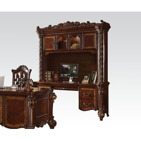 Acme Furniture Vendome Cherry Computer Desk and Hutch