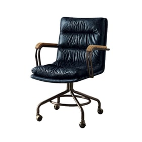 Acme Furniture Harith Vintage Blue Executive Office Chair