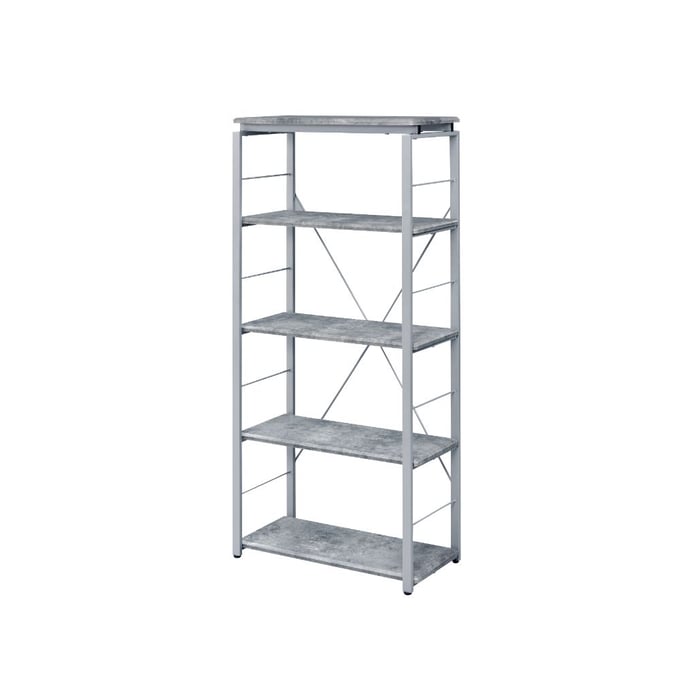 Acme Furniture Jurgen Silver Bookshelf ACM-92907