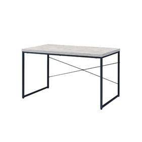 Acme Furniture Bob Antique White Black Desk