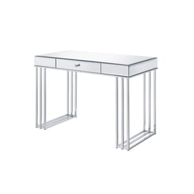 Acme Furniture Critter Mirrored Chrome Writing Desk