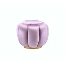 Acme Furniture Heiress Bubblegum Pink Ottoman