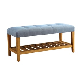 Acme Furniture Charla Light Blue Oak Bench