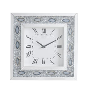 Acme Furniture Sonia Mirrored Wall Clock