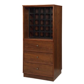 Acme Furniture Wiesta Walnut Wine Cabinet