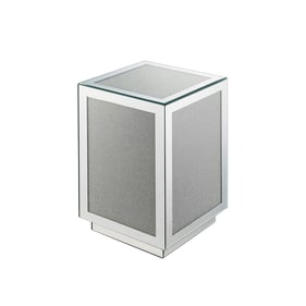 Acme Furniture Lavina Mirrored Rectangle Accent Table