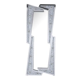 Acme Furniture Noralie Mirrored Accent Floor Mirror