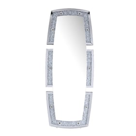 Acme Furniture Noralie Mirrored Glass Floor Mirror