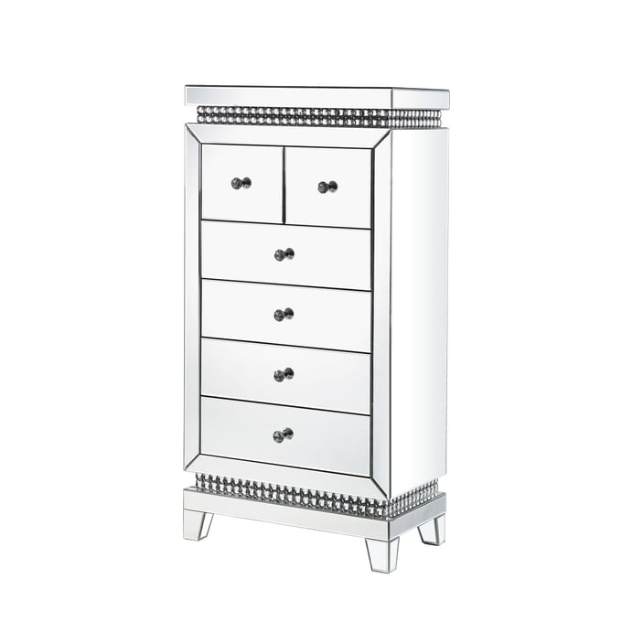 Acme Furniture Lotus Mirrored Cabinet ACM-97809