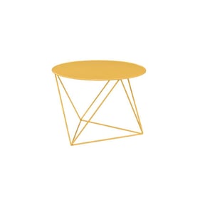 Acme Furniture Epidia Yellow Accent Table