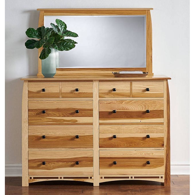 A-America Adamstown Natural Dresser and Mirror AAF-ADANT55-DRMR