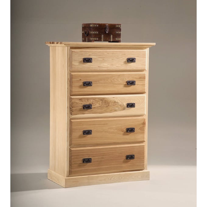 A-America Amish Highlands Natural 5 Drawer Chest AAF-AHINT5600