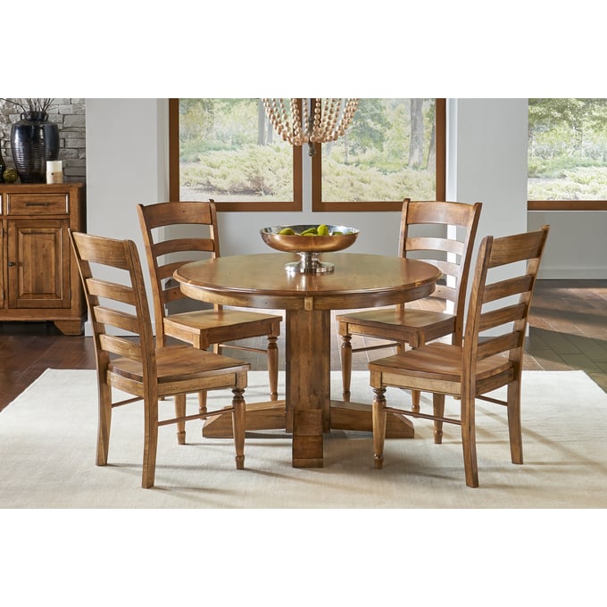 A-America Bennett Smoky Quartz 5pc Dining Room Set AAF-BENSQ-DR-S2