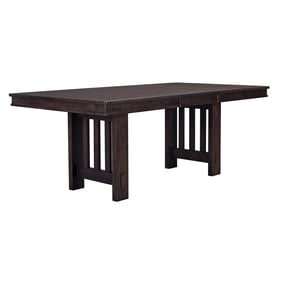 A-America Bremerton Warm Grey 18 Inch Butterfly Leaf Trestle Table