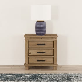 A-America Glacier Point Golden Java Nightstand