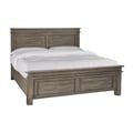 Glacier Point Queen Panel Bed, Greystone Finish