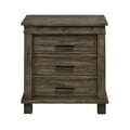 Glacier Point Nightstand, Greystone Finish