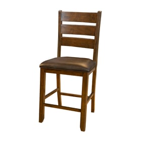 2 A-America Mason Mango Ladderback Stools