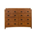 Mission Hill 10 Drawer Dresser