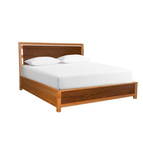 A-America Modway Warm Walnut Queen Panel Bed