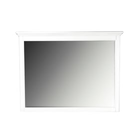 A-America Northlake White Landscape Mirror