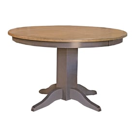 A-America Port Townsend Gull Grey Round Dining Table