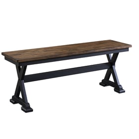 A-America Stormy Ridge Chickory Black Bench