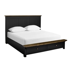 A-America Stormy Ridge Chickory Black Queen Storage Bed