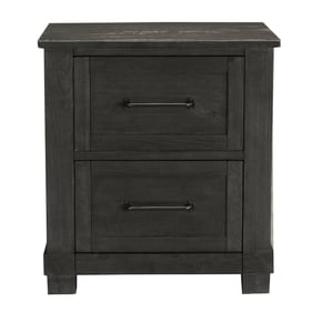 A-America Sun Valley Charcoal Nightstand