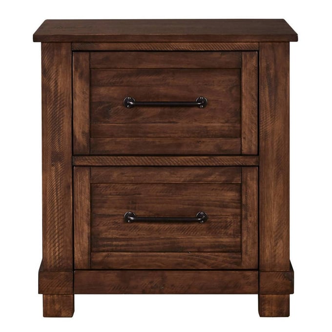 A-America Sun Valley Rustic Timber Nightstand AAF-SUVRT5750