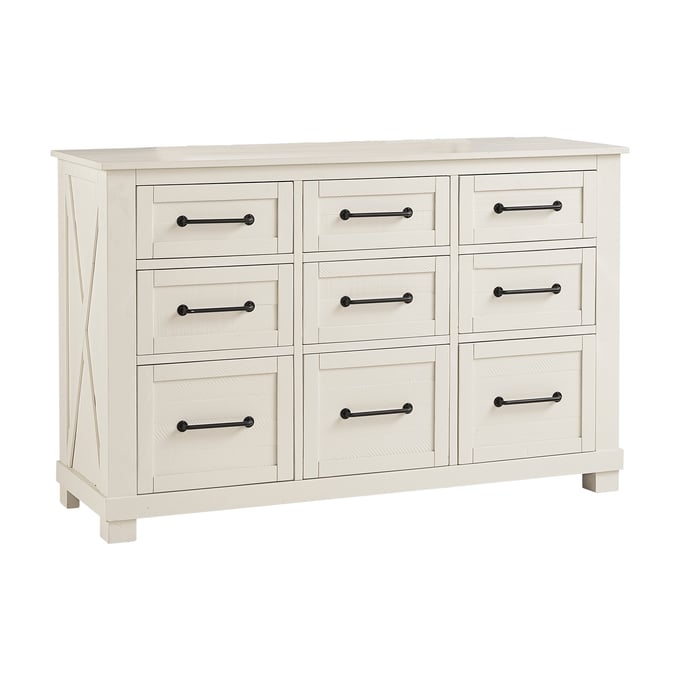 A-America Sun Valley White 9 Drawer Dresser AAF-SUVWT5510