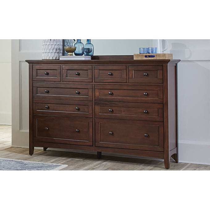 A-America Westlake Cherry Brown Master Dresser AAF-WSLCB5510