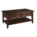 Westlake 2 Drawer Cocktail Table, with Shelf