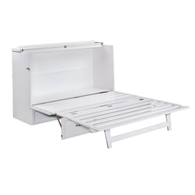 AFI Furnishings Deerfield White Queen Murphy Chest Bed