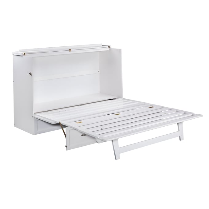 AFI Furnishings Deerfield White Queen Murphy Chest Bed AC584142