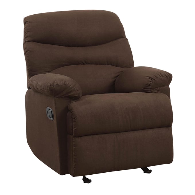 Acme Furniture Arcadia Chocolate Glider Motion Recliner ACM-00635