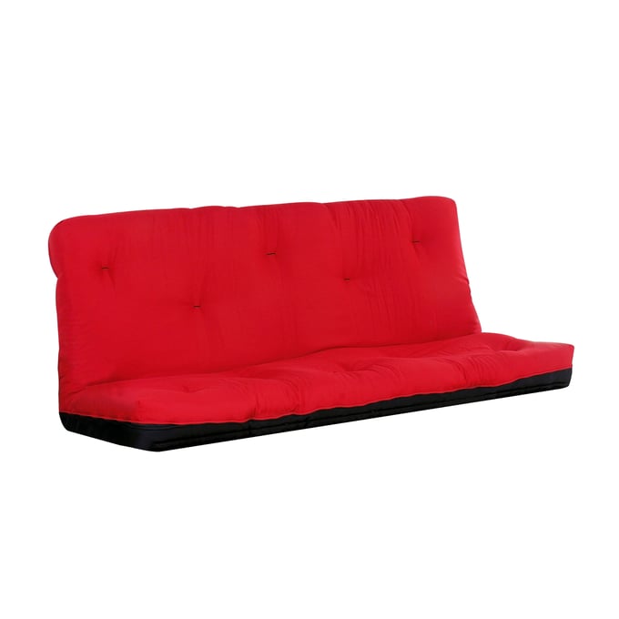 Acme Furniture Nabila Red Black Full Futon Reversible Mattress ACM-02806