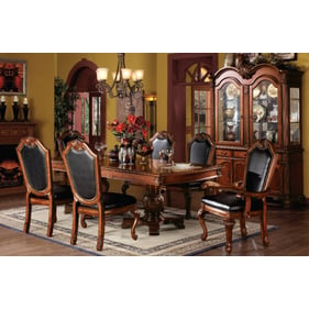 Acme Furniture Chateau De Ville Black Cherry 7pc Dining Room Set