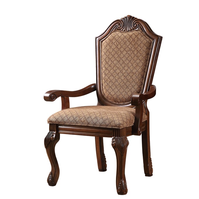 2 Acme Furniture Chateau De Ville Cherry Arm Chairs ACM-04078