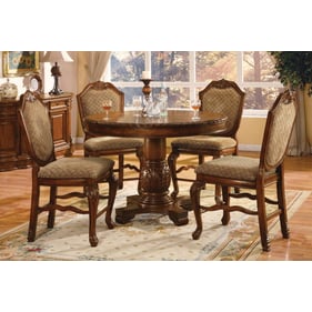 Acme Furniture Chateau De Ville Cherry 5pc Counter Height Set