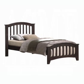 Acme Furniture San Marino Dark Walnut Twin Slat Panel Bed