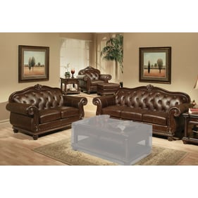 Acme Furniture Anondale Espresso Cherry 3pc Living Room Set