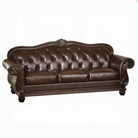 Acme Furniture Anondale Espresso Cherry Sofa