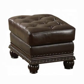 Acme Furniture Anondale Espresso Cherry Ottoman