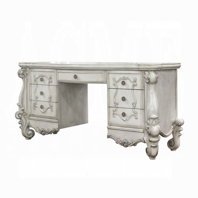 Acme Furniture Versailles Bone White Vanity Desk ACM-21137