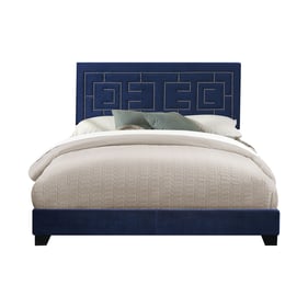 Acme Furniture Ishiko III Dark Blue King Bed