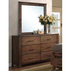 Acme Furniture Merrilee Oak Dresser and Mirror