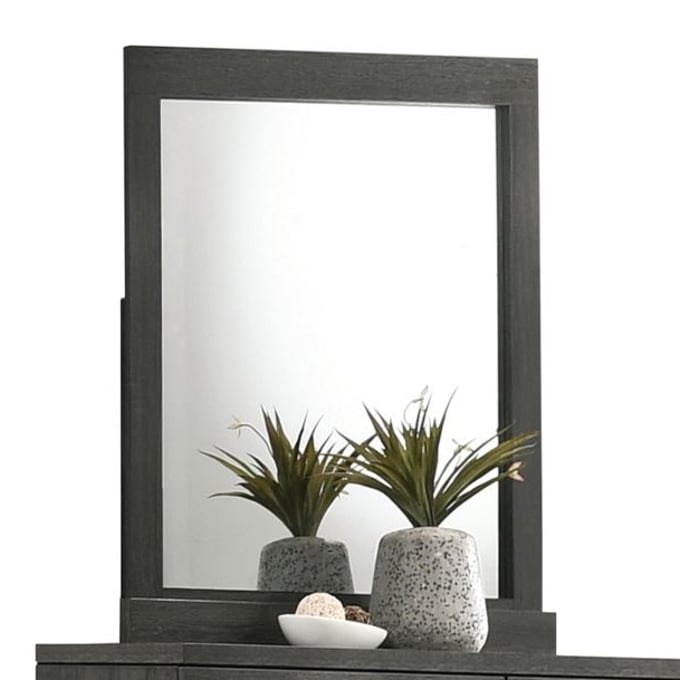 Acme Furniture Lantha Gray Oak Mirror ACM-22034