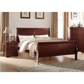 Acme Furniture Louis Philippe Cherry 2pc Bedroom Set With Full Bed