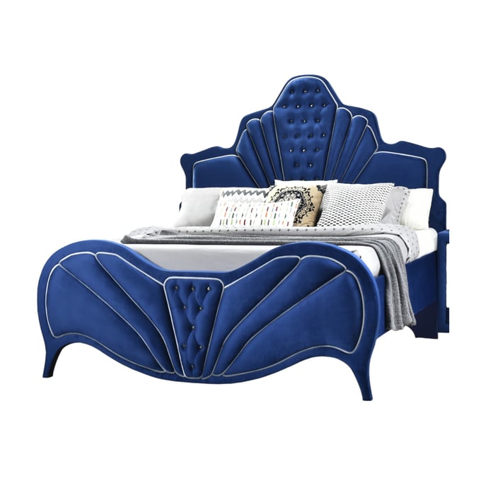 Acme Furniture Dante Blue Queen Bed ACM-24220Q